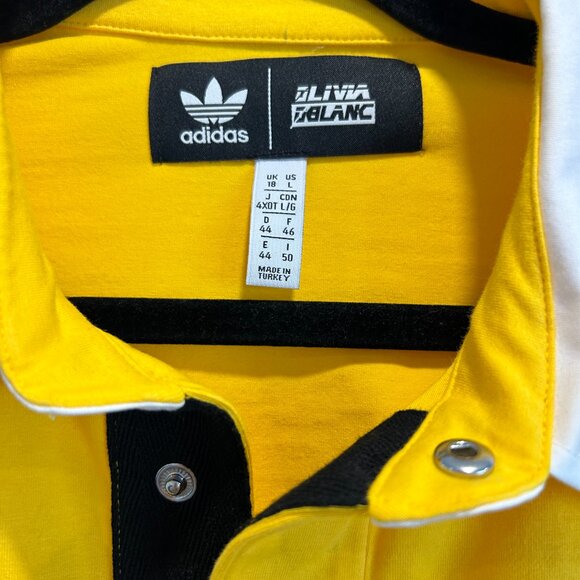 Olivia Oblanc x Adidas x Kendall Rugby Crop Top - Picture 4 of 6